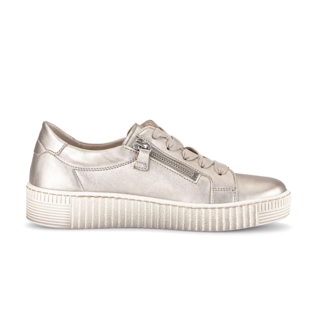 Lage sneaker goud