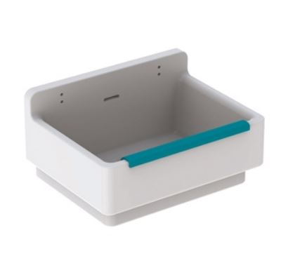 Geberit 300 Basic uitstortgootsteen 61x45cm wit