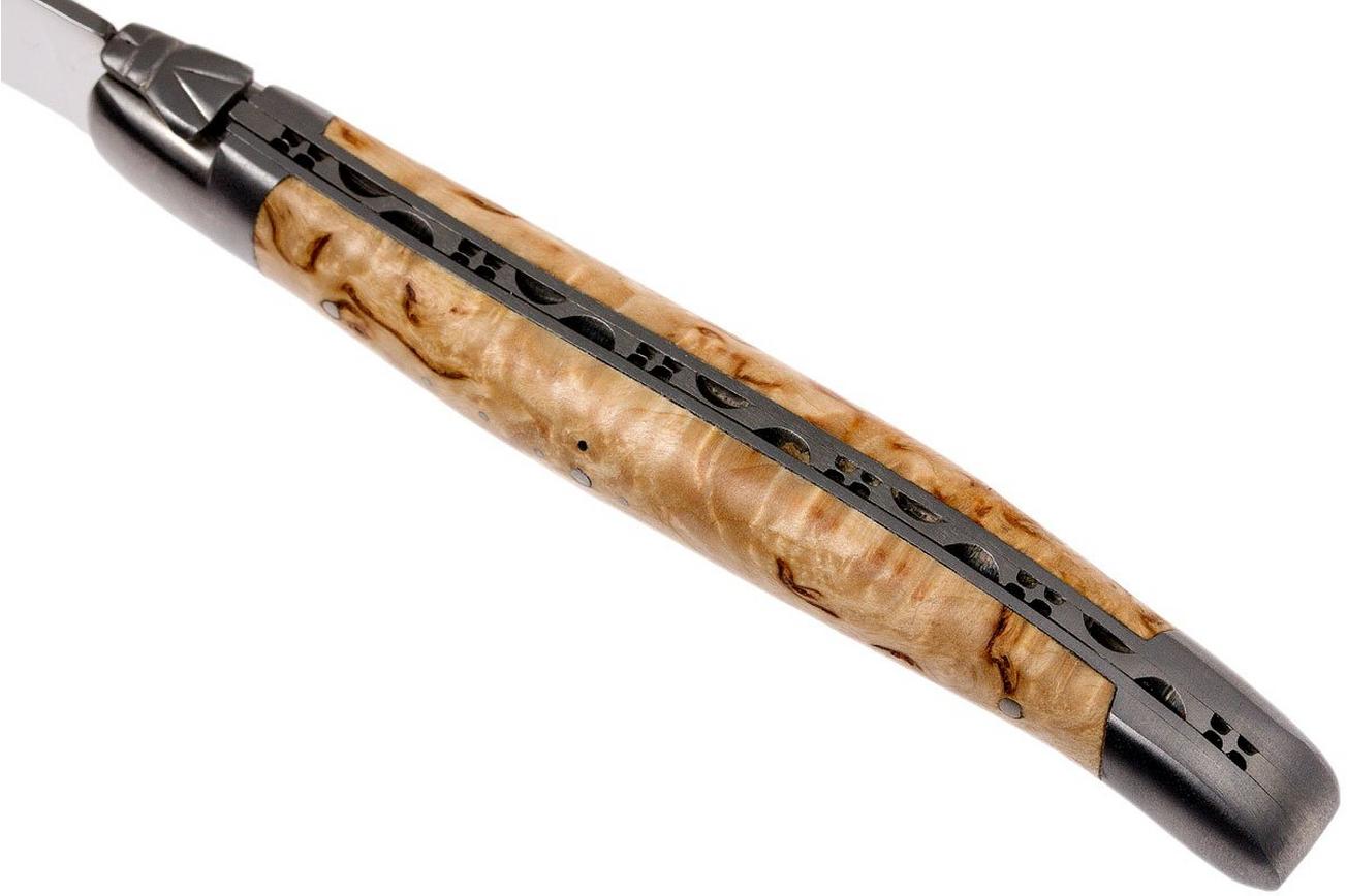 Laguiole en Aubrac steakmessenset 6-delig berkenhout, 62C99BHIH