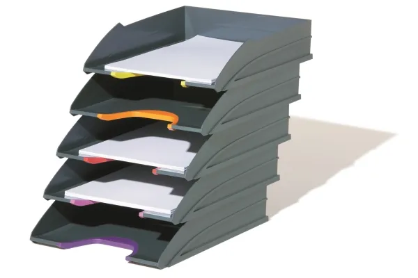Brevbakke Durable VARICOLOR Tray Sæt med 5 brevbakker