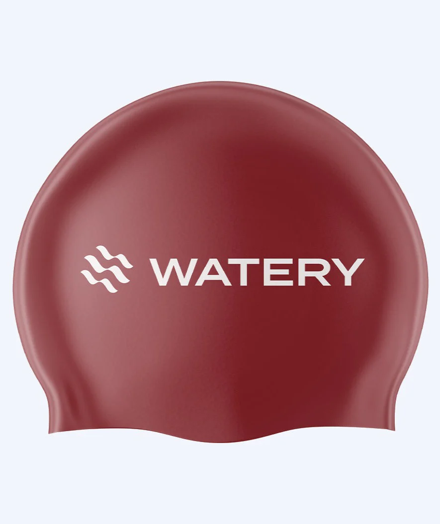 Watery badehætte (fra 10 år) - Signature - Bordeaux