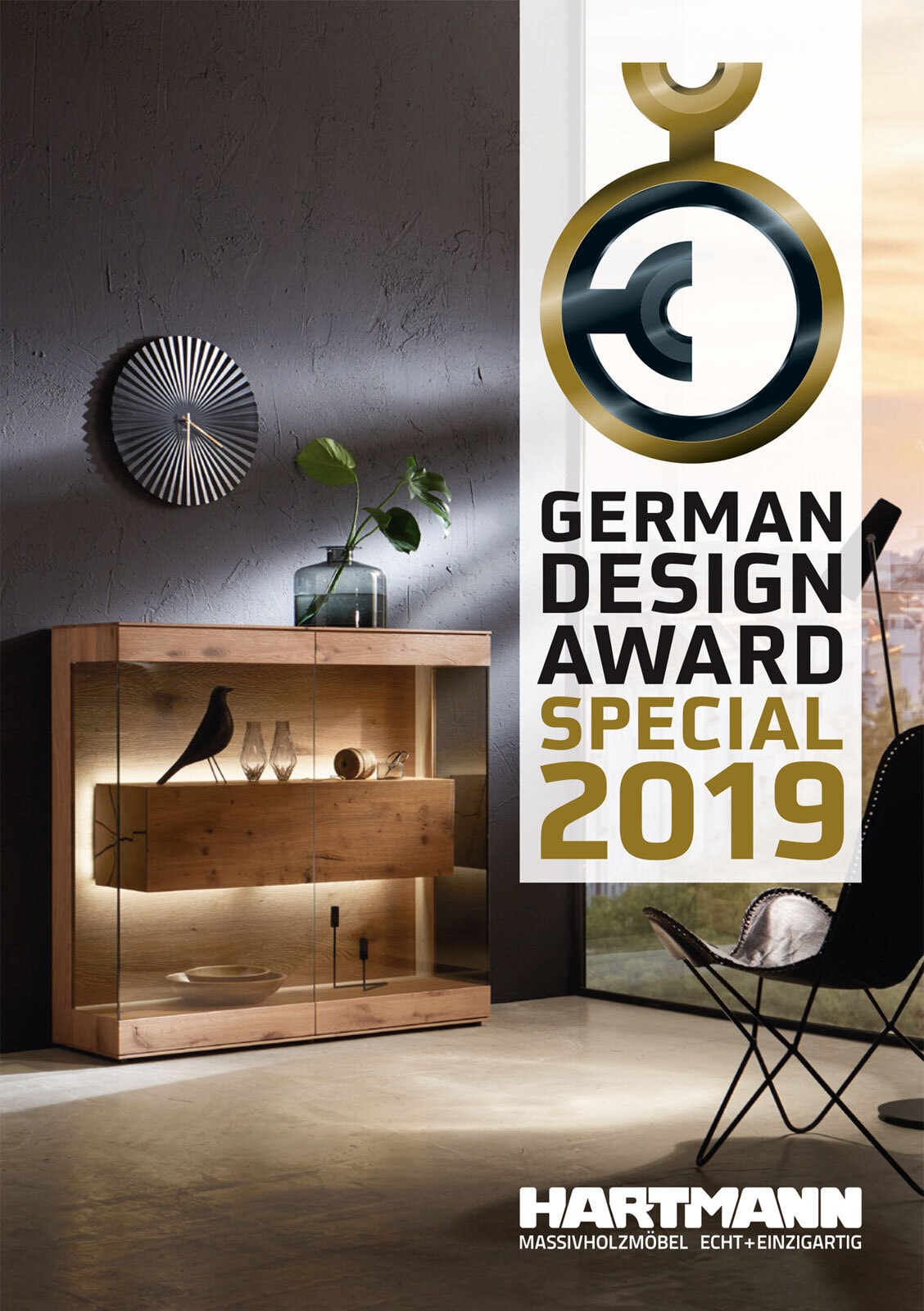 hartmann Highboard II CAYA 127 x 119 cm Kerneiche