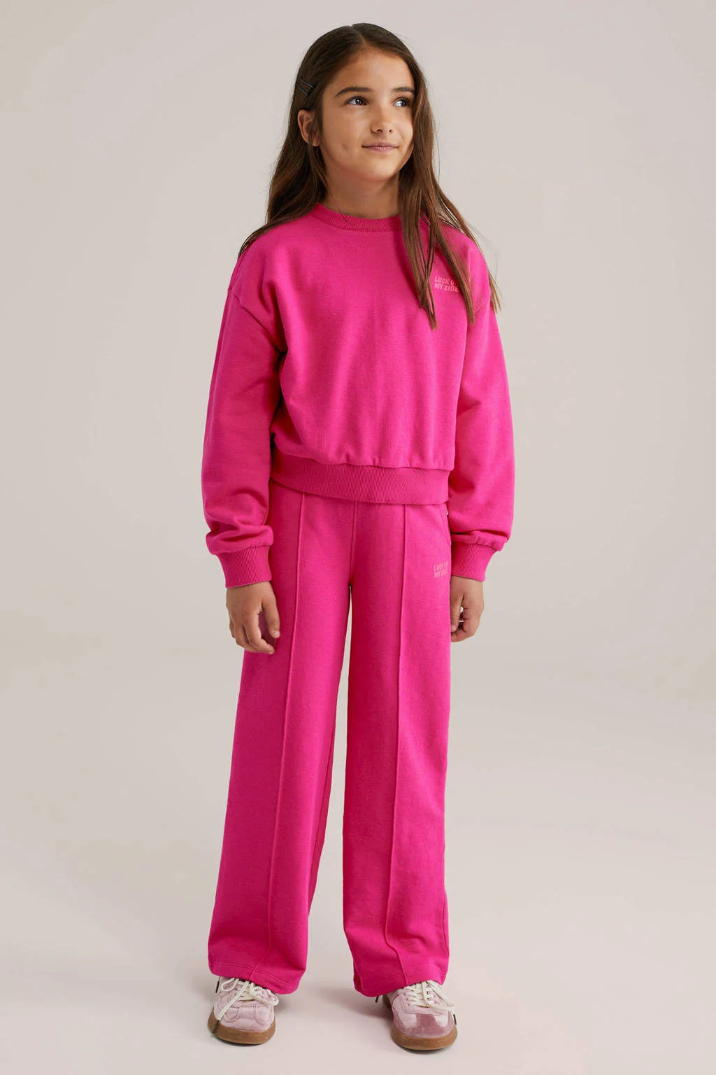 WE Fashion sweater roze