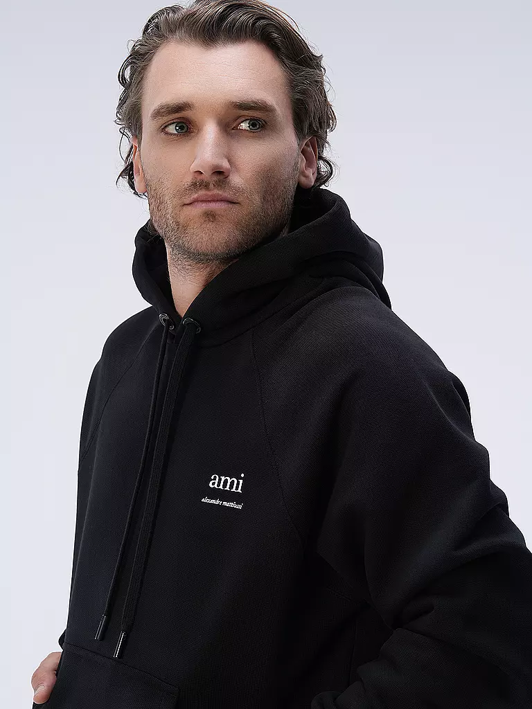 AMI PARIS Kapuzensweater - Hoodie schwarz