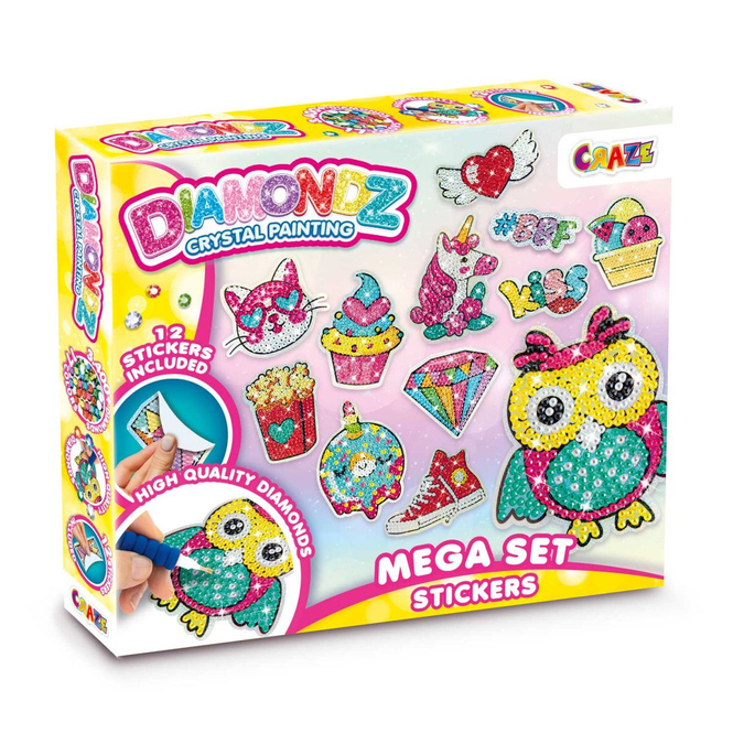 DIAMONDZ - Bastelset Sticker Mega Set