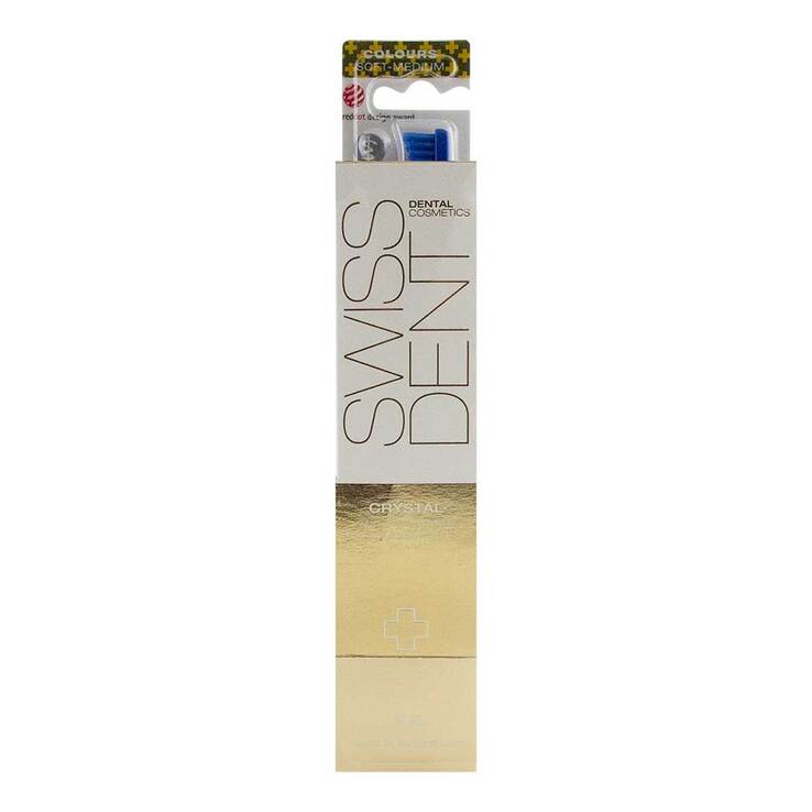 Swissdent Crystal Combo-Pack Zahnpasta 50ml + Zahnbürste, 1 P