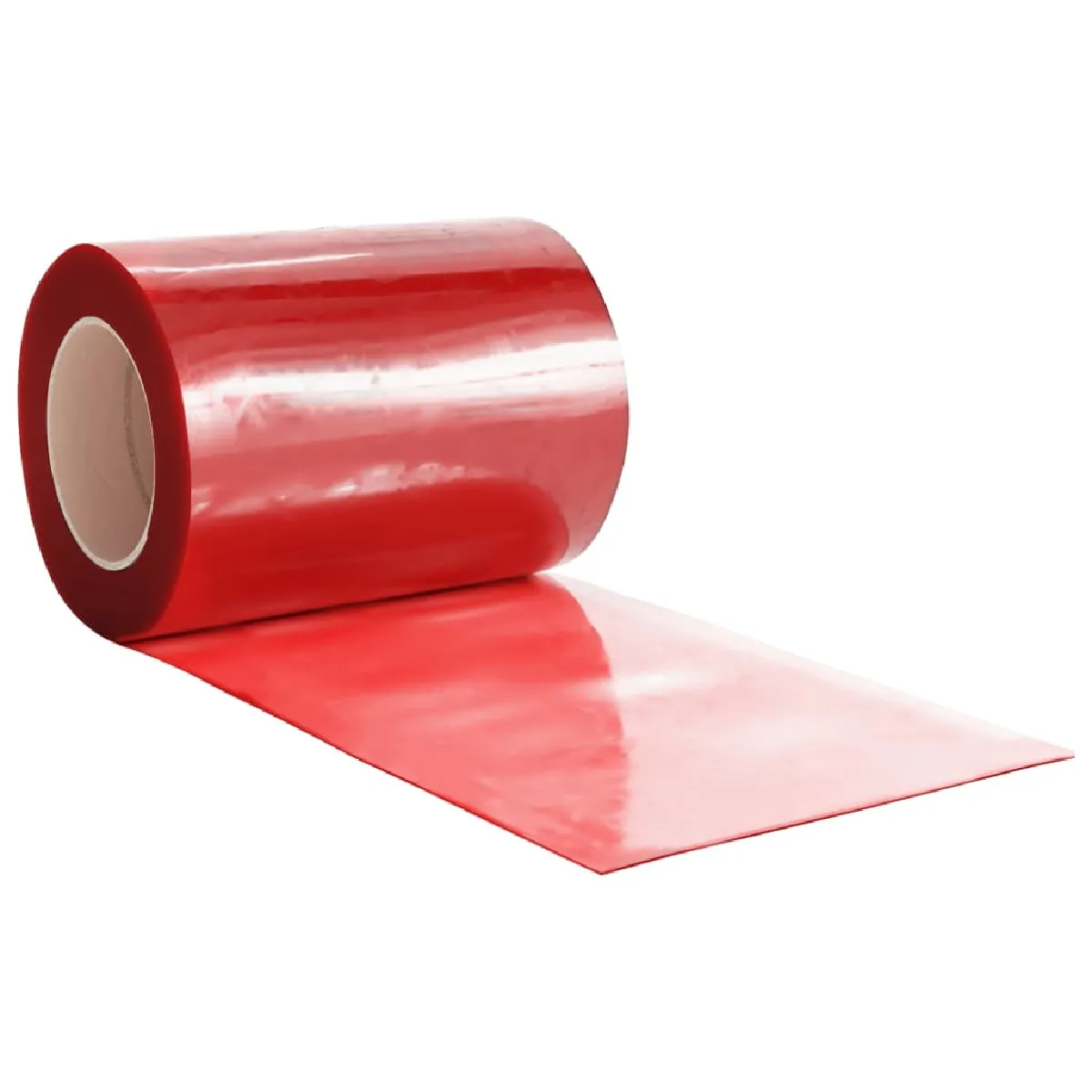 vidaXL Rideau de porte - Rouge
