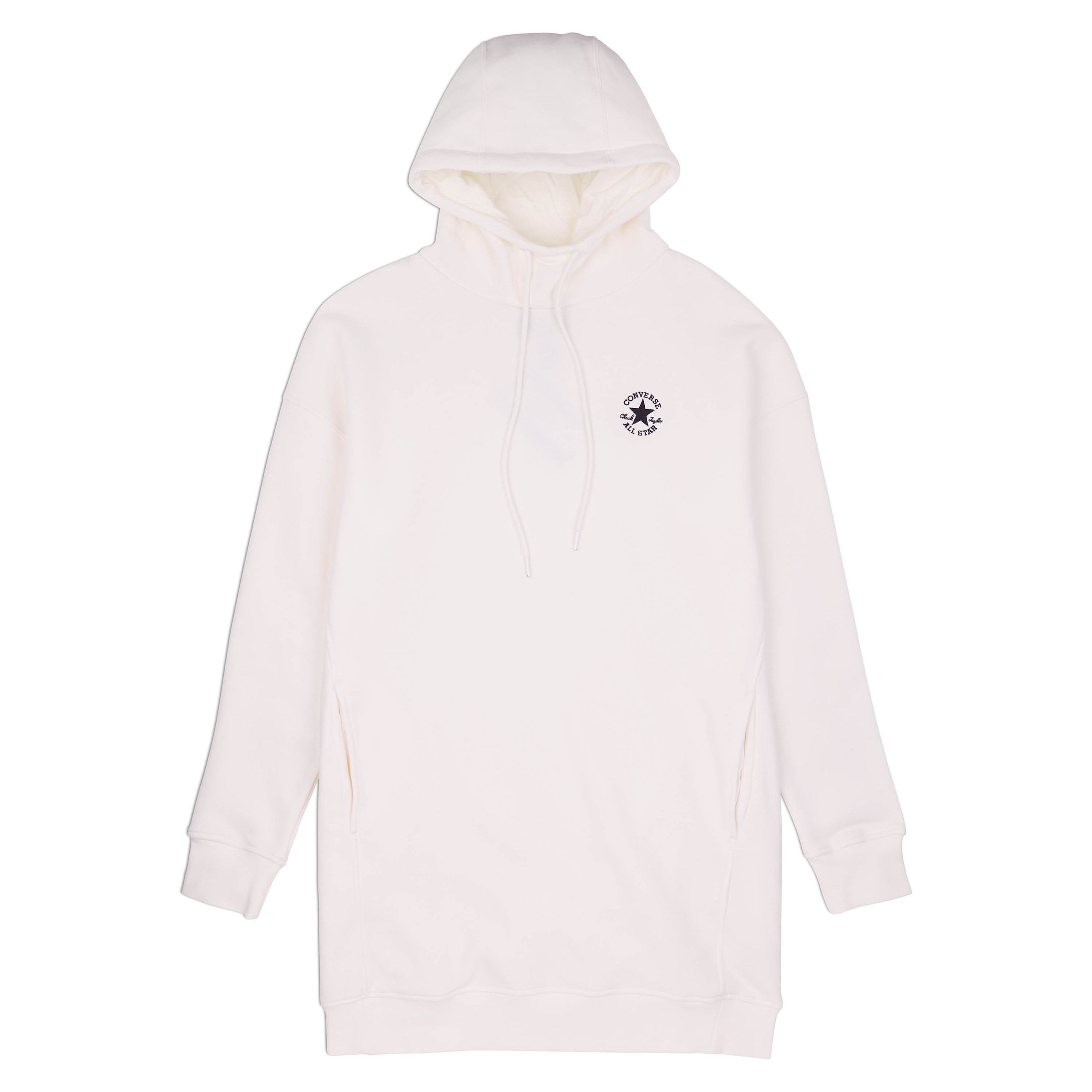 Converse Sweatkleid »WOMEN'S CONVERSE CHUCK TAYLOR HOODIE DRESS« Kängurutasche