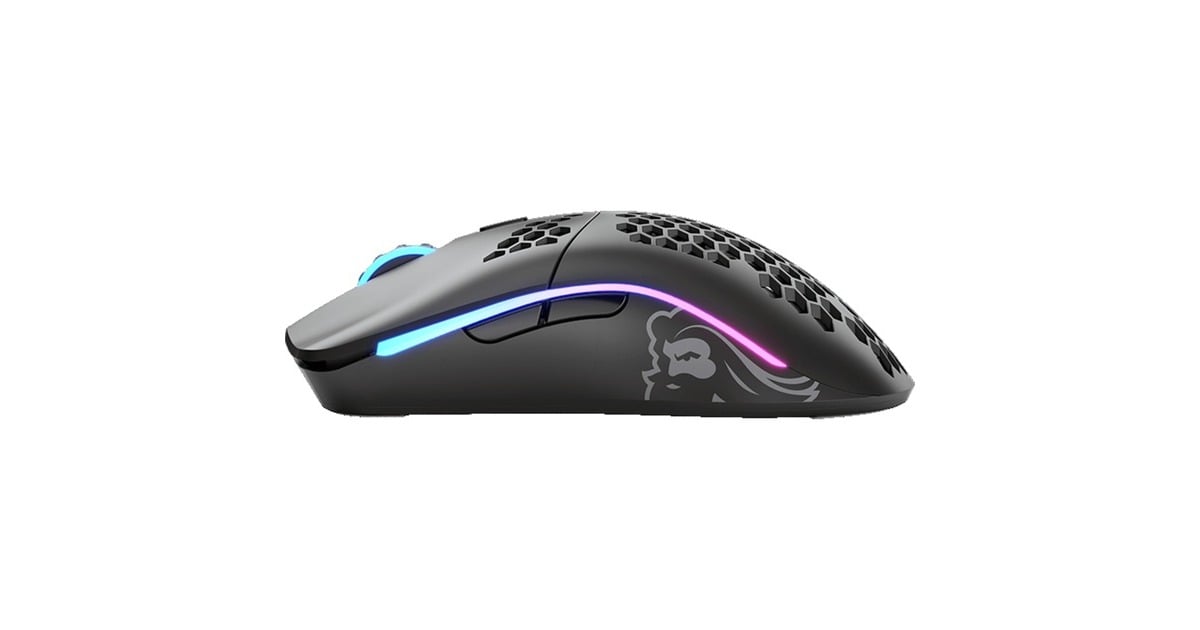 GloriousModel O Wireless gaming muis  (Zwart, 19.000 dpi, RGB leds)