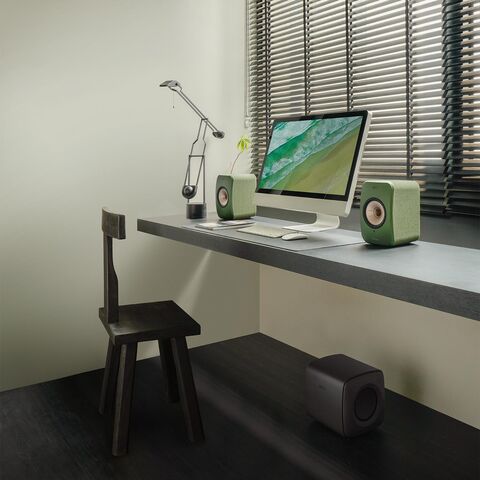 KEF LSX II – supercompacte draadloze hifi-luidspreker Groen