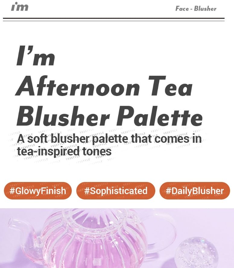 I'M MEME - I'm Afternoon Tea Blusher Palette - 5 kleuren