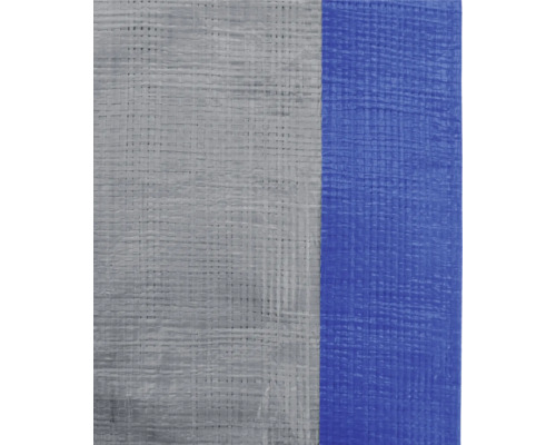 Geweven zeildoek, universeel zeildoek, 140 g/m², zilverblauw, 4 x 5 m
