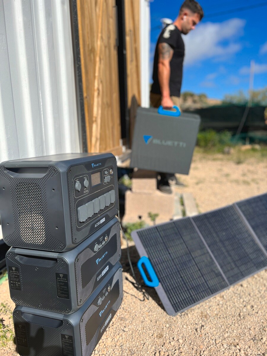 BLUETTI Portable Power Station AC300 (Inverter, ohne Akku)