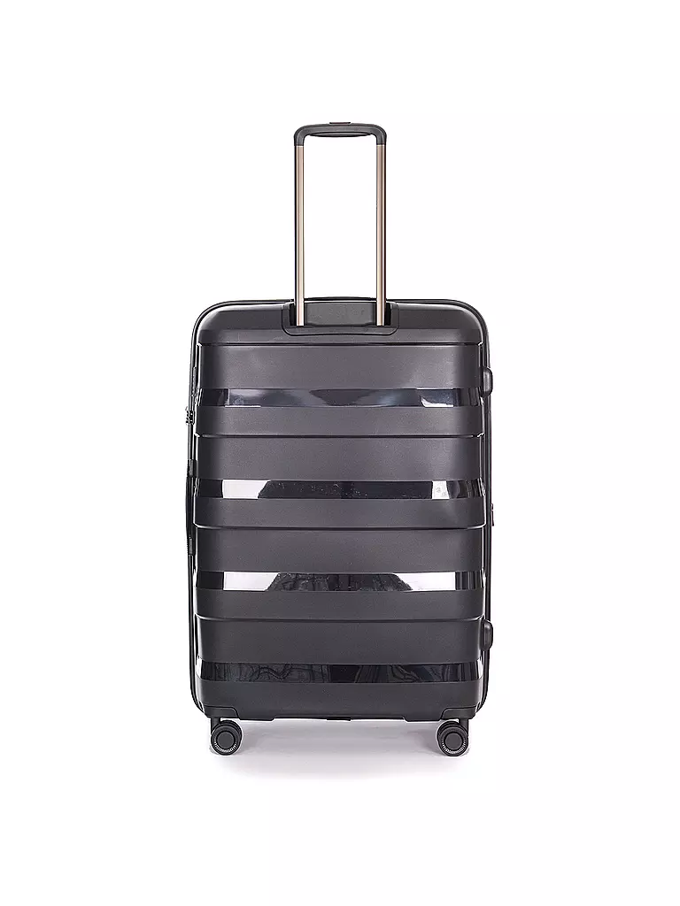 STRATIC Trolley STRAW+ 75cm Black schwarz