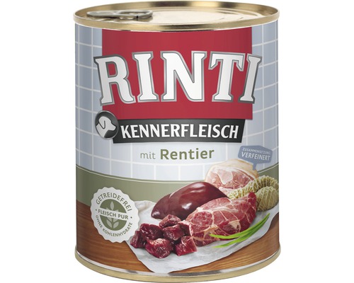 RINTI Rendier nat hondenvoer 800g
