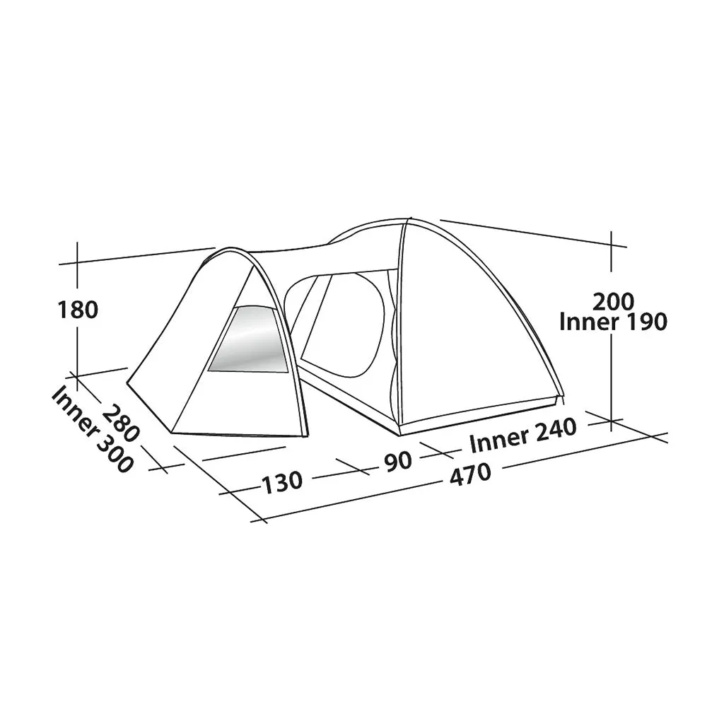 EasyCamp -  Kuppelzelt Eclipse 500