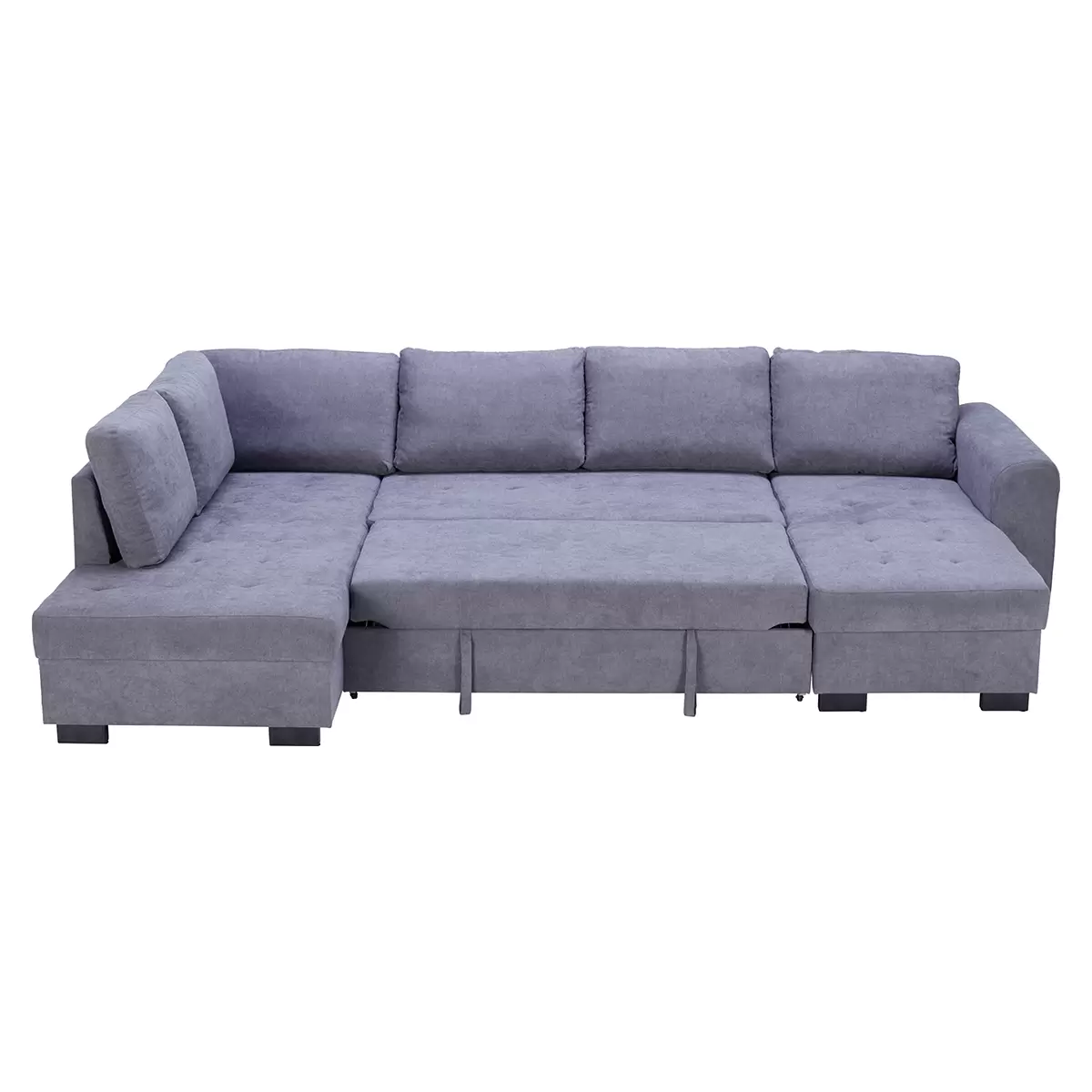 Wohnlandschaft Malte 139 x 274 Grau