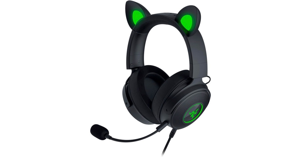 RazerKraken Kitty V2 Pro RGB over-ear gaming headset  (Zwart)