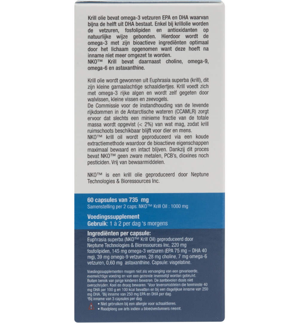 Purasana Krill Olie/Huile (60 capsules)