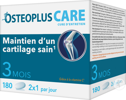 Osteoplus Care Complément Alimentaire Confort Articulaire Et Cartilage Sain 180 Comprimés