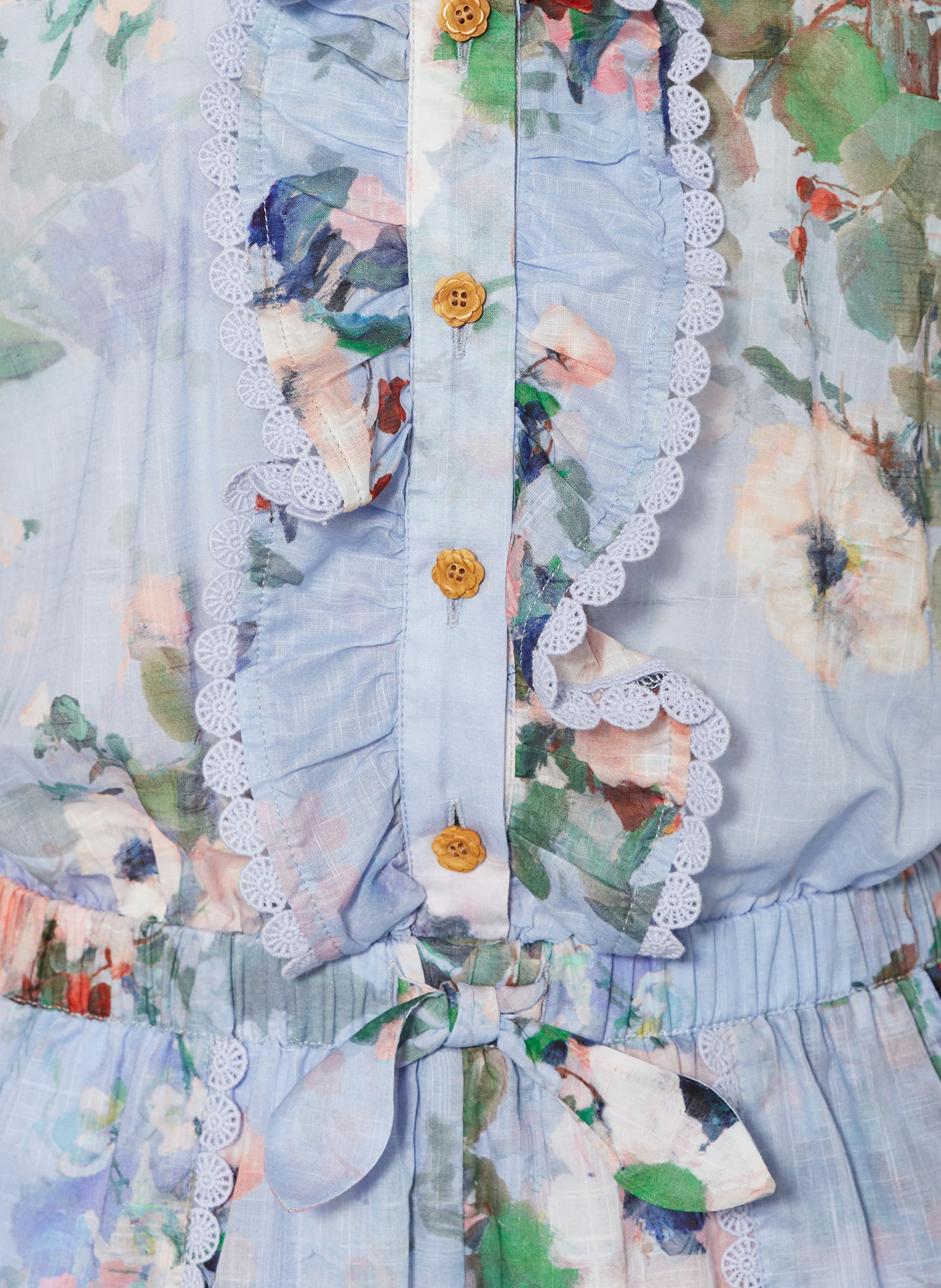 ZIMMERMANN Jumpsuit EVERLEY mit Rüschen