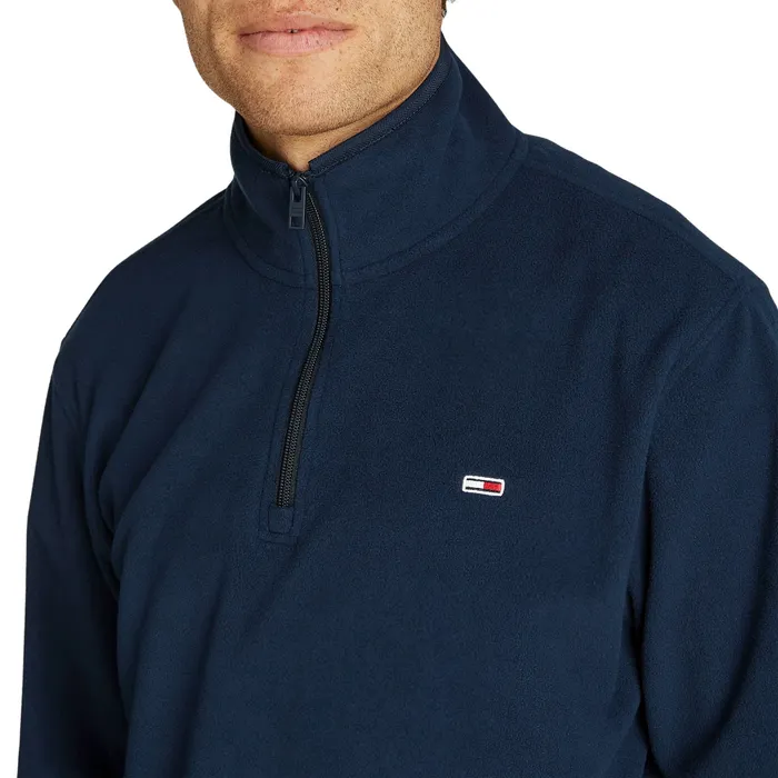 Tommy Hilfiger Regular Small Flag Polar 1/4 Zip Sweater Heren