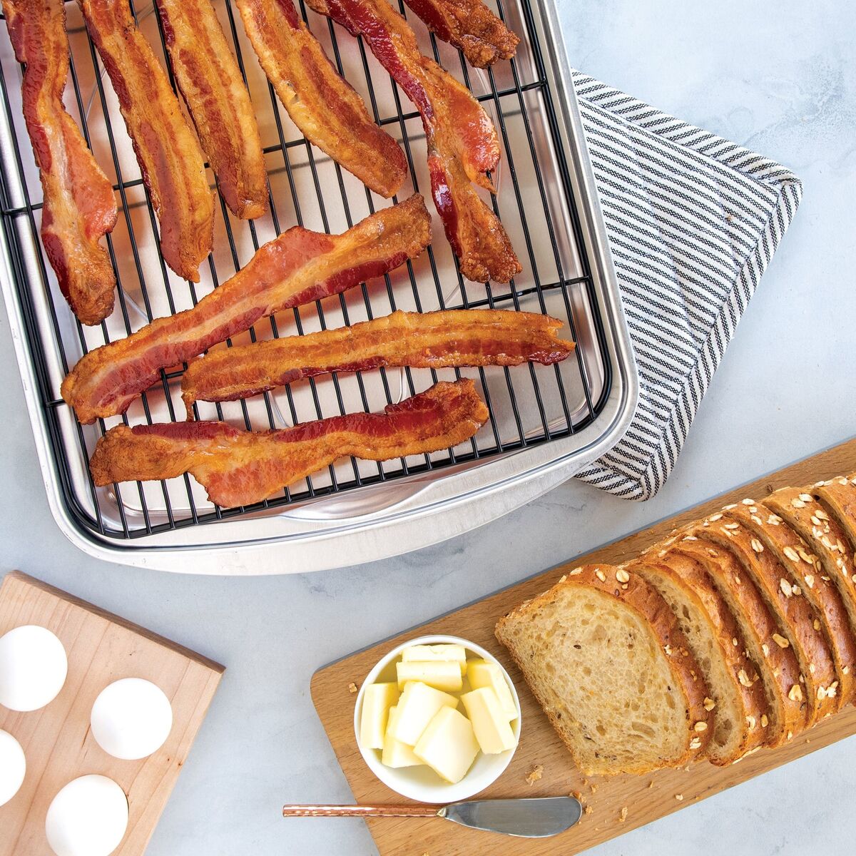 Naturals® stekebrett med grillrist