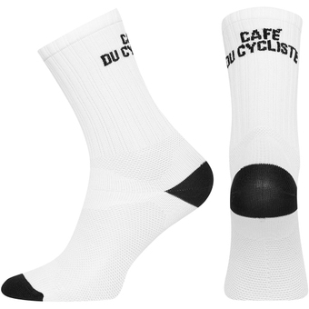 Café du Cycliste Solid Socken White