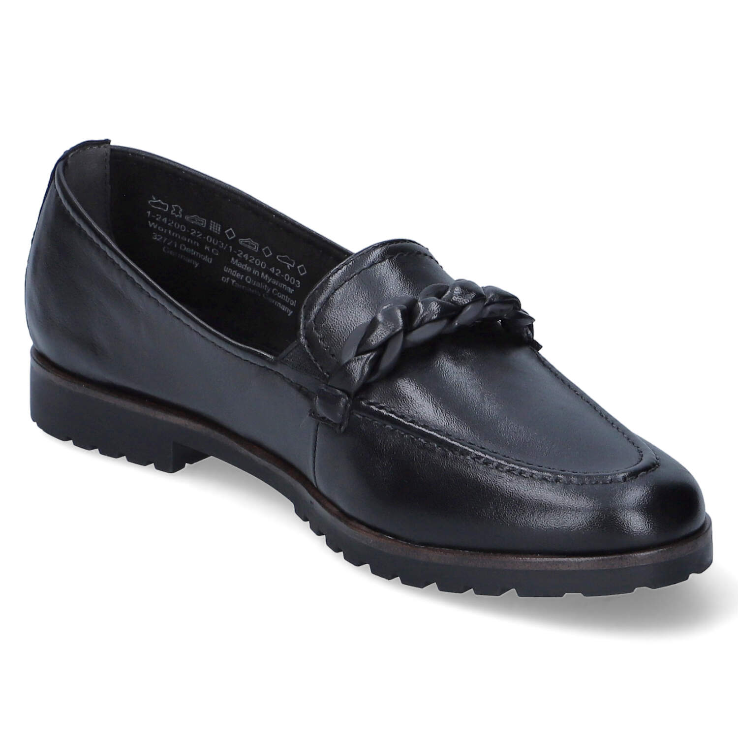 Tamaris Loafer - black leather