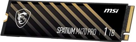 MSI - Spatium M470 Pro - SSD - 1 TB - M.2 2280 - PCIe 4.0 NVMe