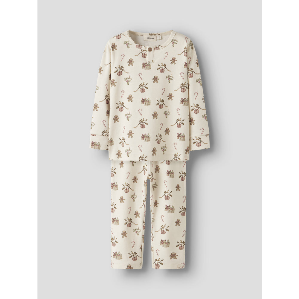 Køb Lil’Atelier Jule Nattøj sæt Turtledove Christmas GIT Ls