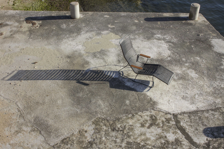 Houe Click Sunrocker ligstoel Olive Green