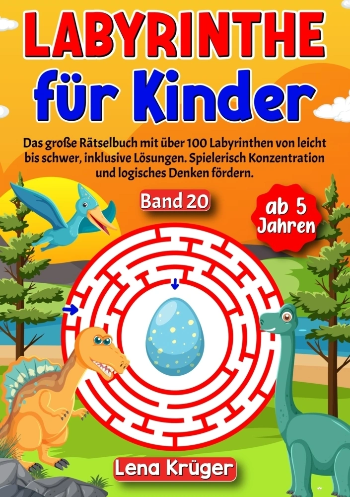 Labyrinthe für Kinder ab 5 Jahren - Band 20