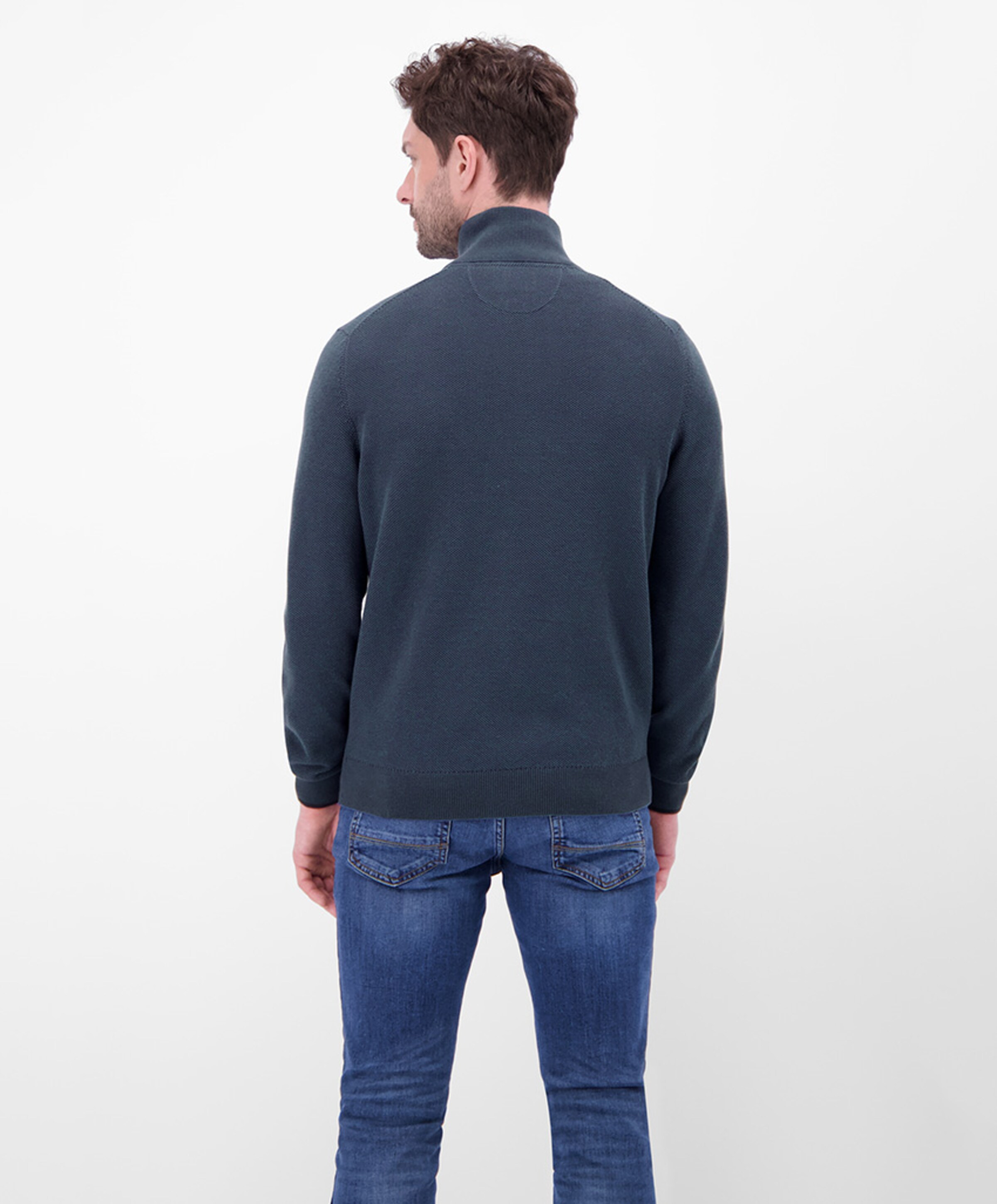 Lerros Heren vest blauw