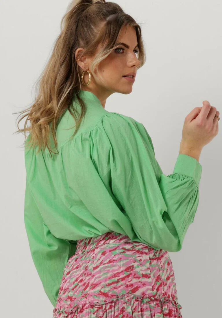 CIRCLE OF TRUST groene circle of trust blouse devora blouse