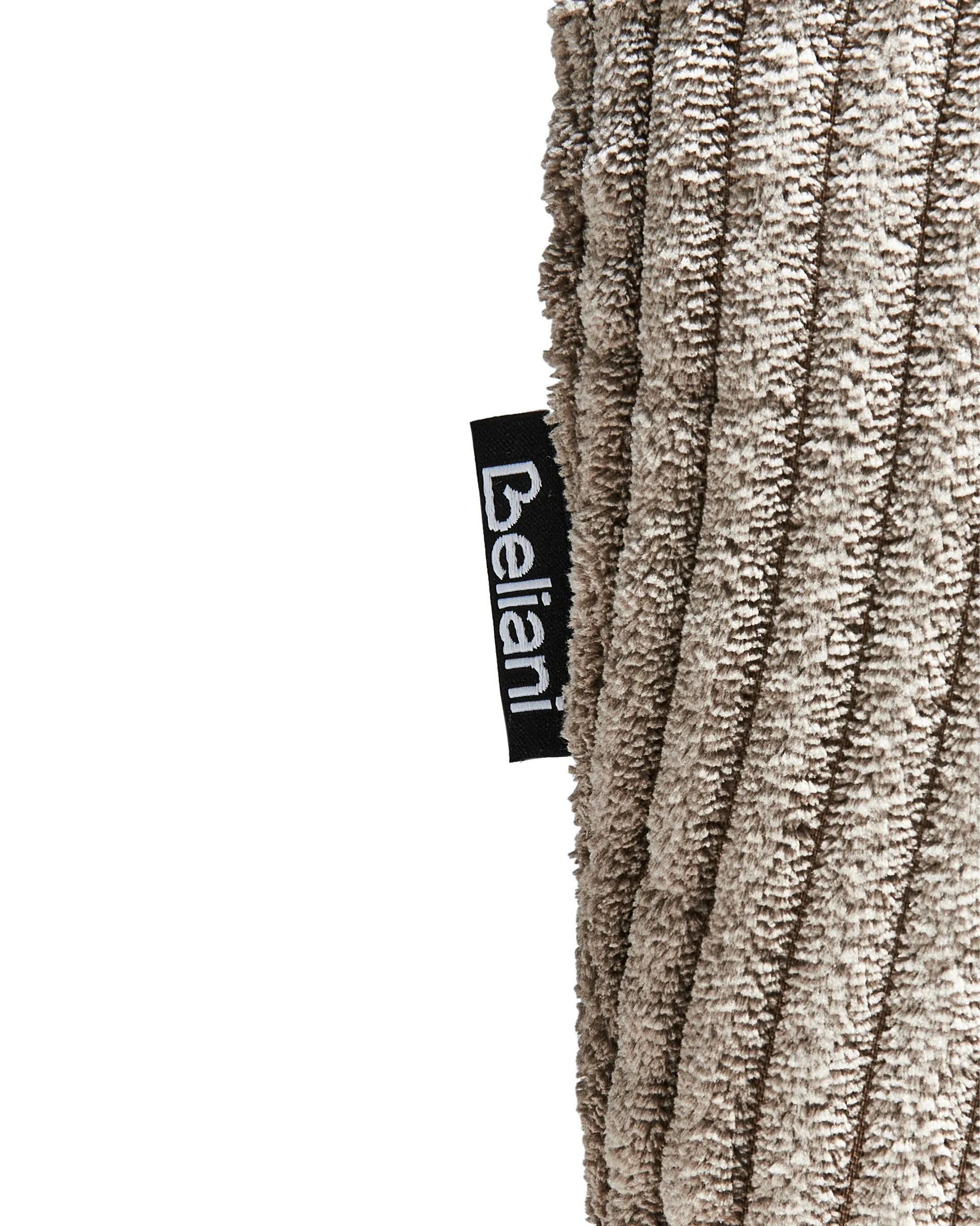 Set van 2 eetkamerstoelen MILES Corduroy Taupe