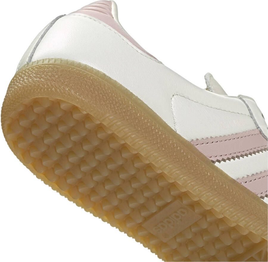 Adidas Originals Samba OG leren sneakers wit lichtroze