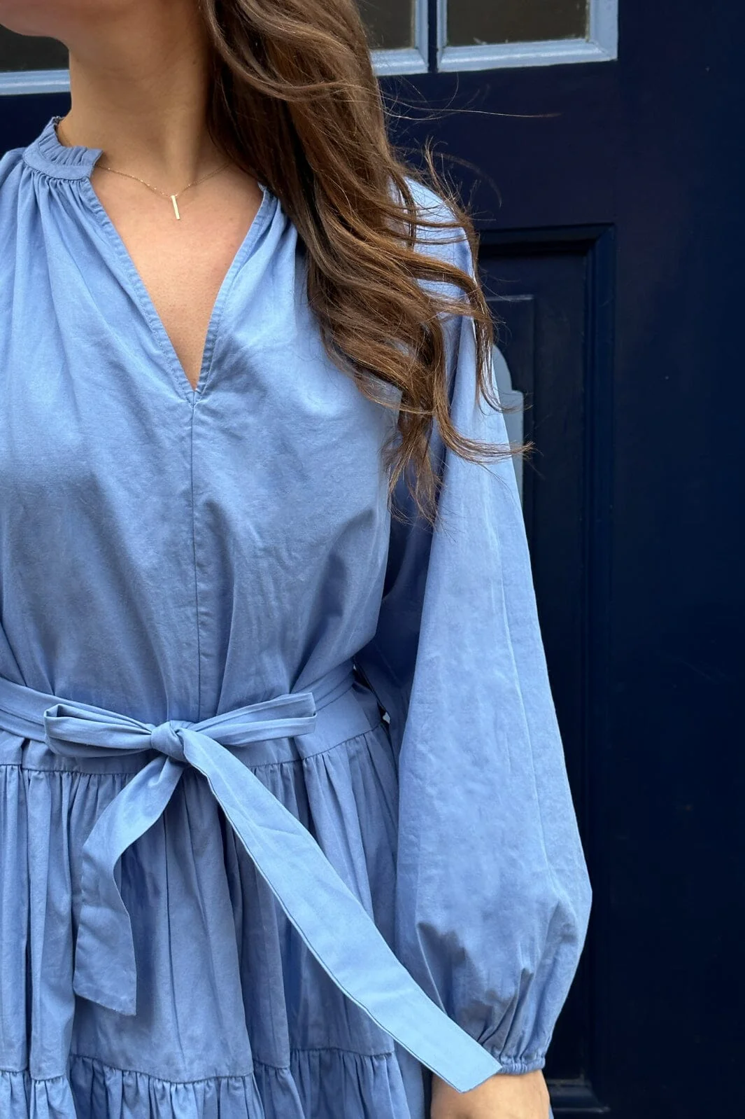 Neo Noir Debbie C Poplin Dress