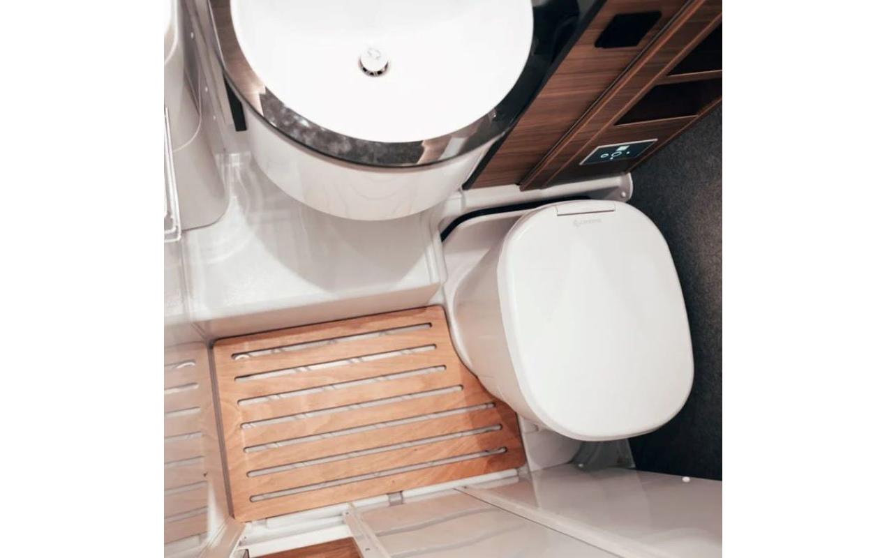 Toilette C1 mit L-Adapter Weiss<br>Campingtoilette