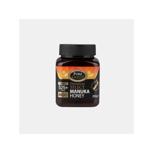Pure Gold Manuka Honey Premium 525  Mgo 250g
