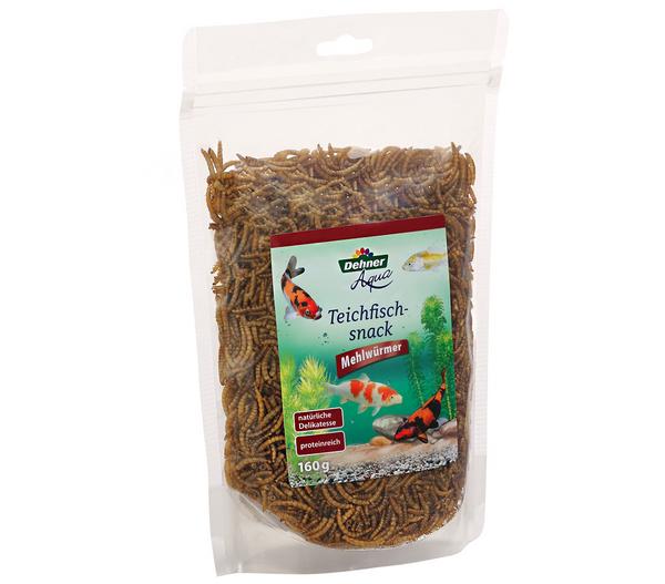 Dehner Aqua Teichfischsnack Mehlwürmer, 160 g