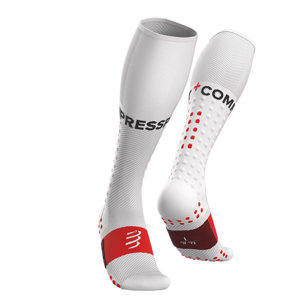 Compressport FULL RUN - Chaussettes white