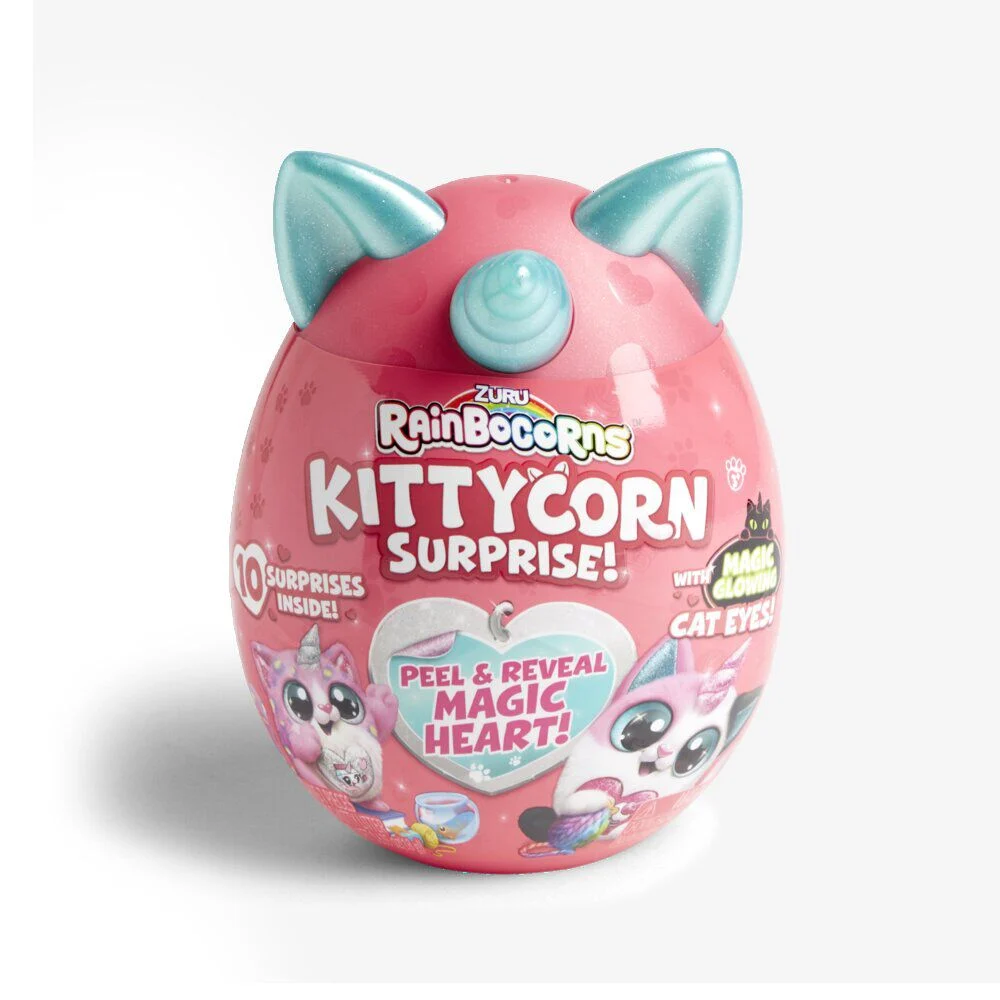oeuf surprise Rainbocorns Kitticorn peluche