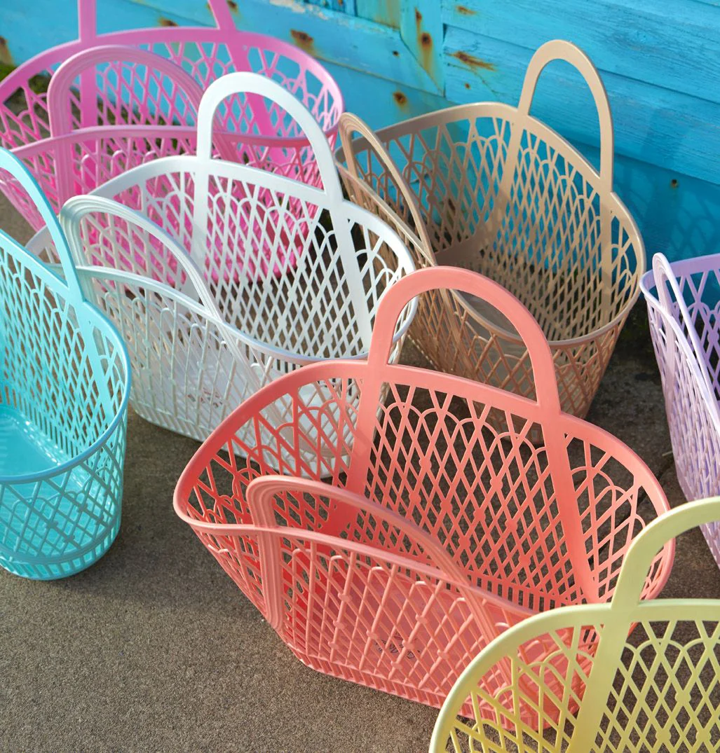 Sun Jellies  Betty Basket - Latte