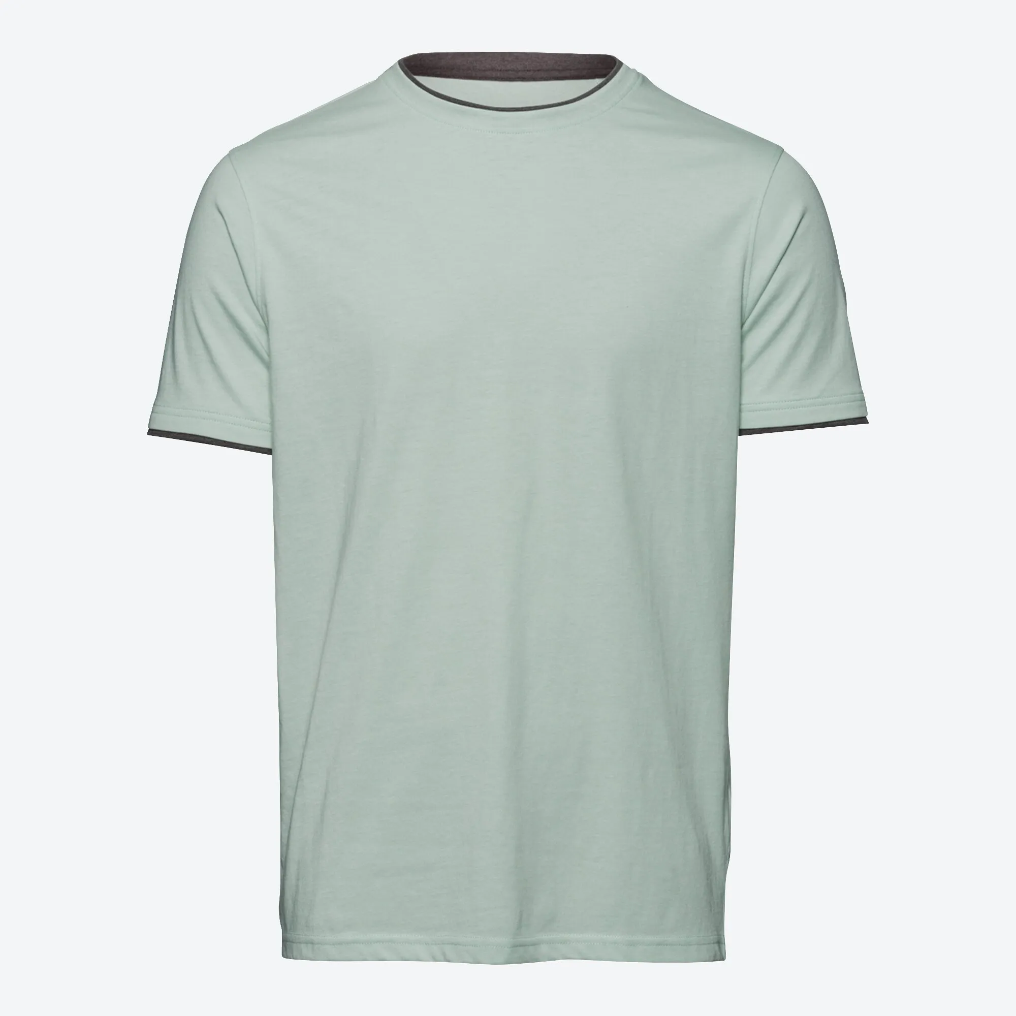 Herren-T-Shirt in Layer-Optik