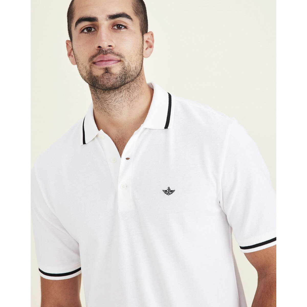 DOCKERS<br>Camisa polo de manga curta