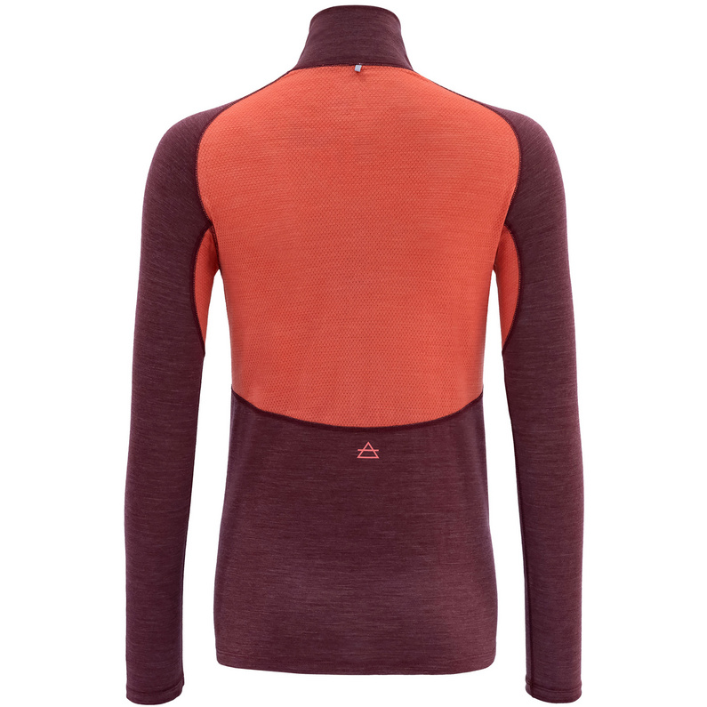 Devold Damen Running Zip Neck Longsleeve