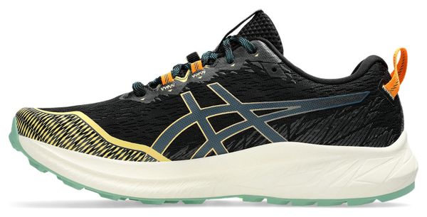 Chaussures de Trail Running Asics Fuji Lite 4 Noir Jaune