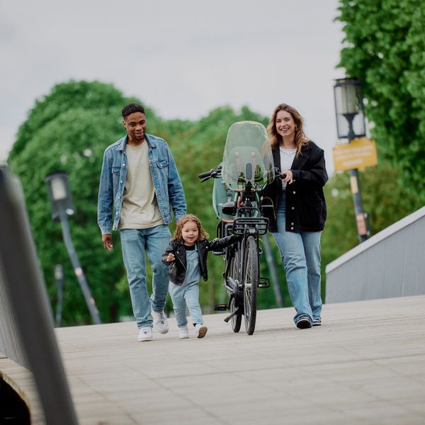 Urban Iki Voorzitje Zwart - Bruin