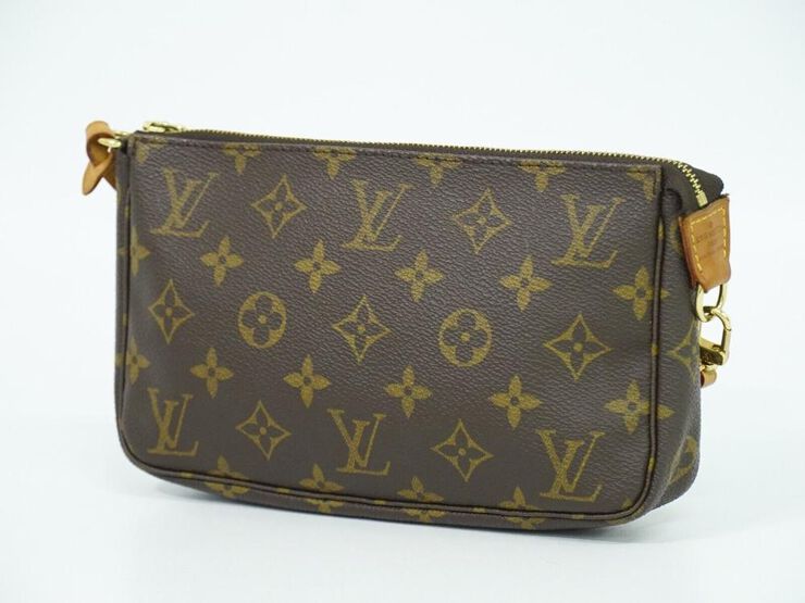 Louis Vuitton Vintage Louis Vuitton Pochette Accessoires Brown